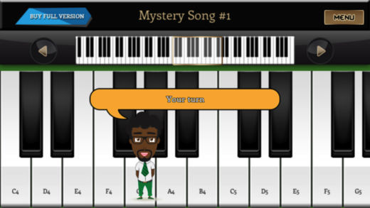 Simon Says Piano App in WBC Software Lab, TamilNadu, Karaikudi, India.